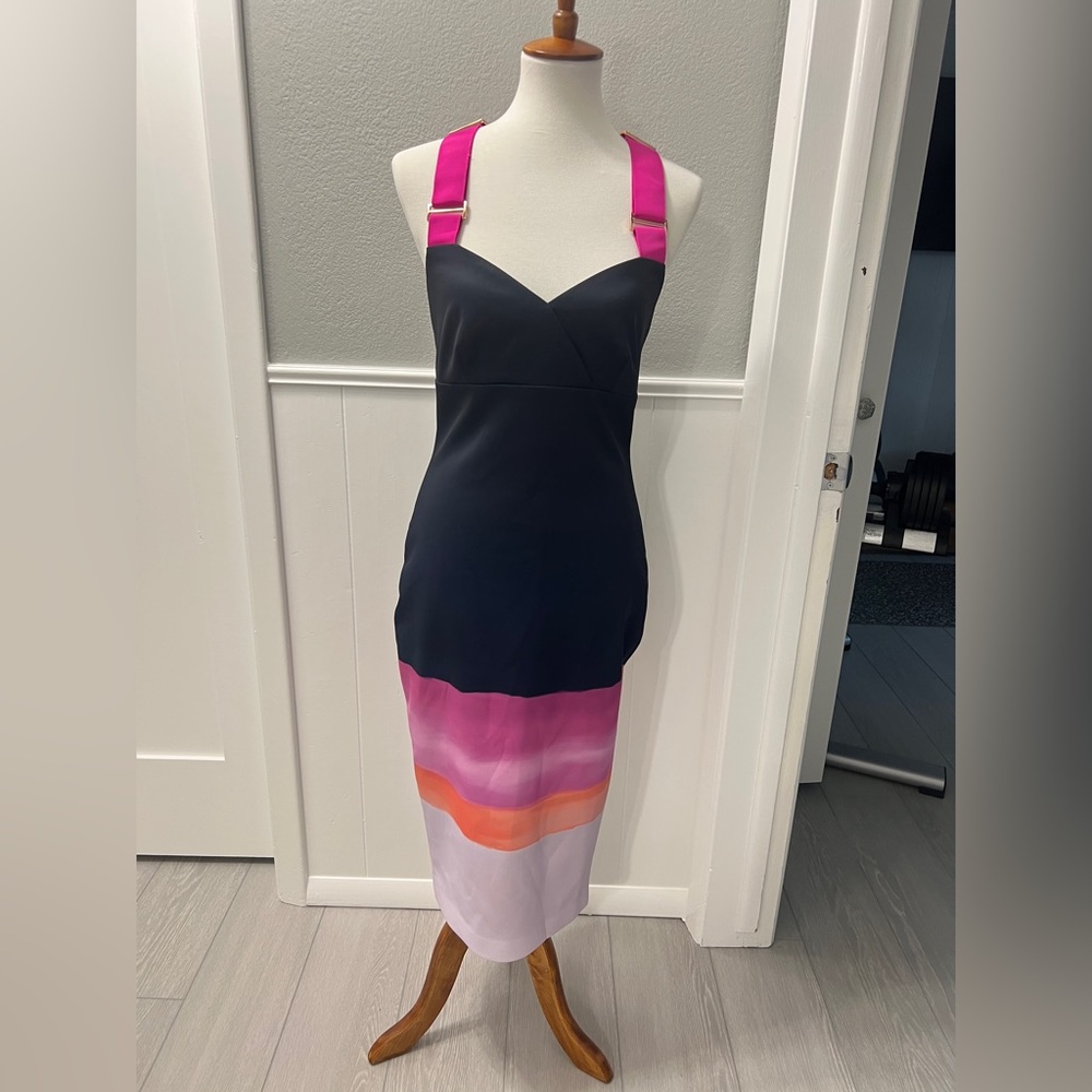 NWOT Ted Baker Marina Mosaic Body-con Dress Size 3